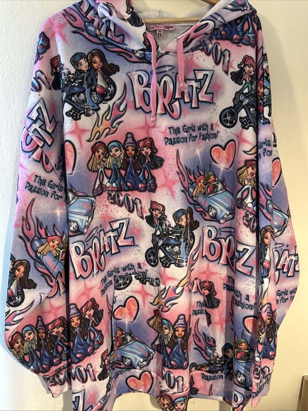 Dolls kill x bratz Oversized hoodie 2001 Bratz Doll Hooded Sweatshirt
